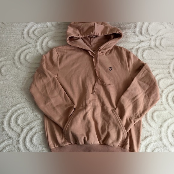 H&M Sweaters - Women’s H&M Muted Light Pink Divided Hoodie, Size S, NWOT, Casual Comfy Sweater